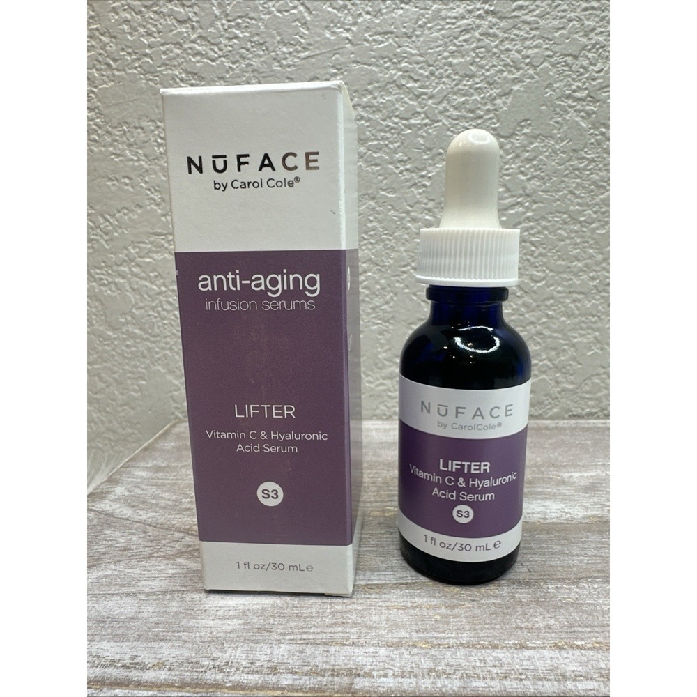 $55 🌙 NuFACE LIFTER Vitamin C & Hyaluronic Acid SERUM NEW RARE